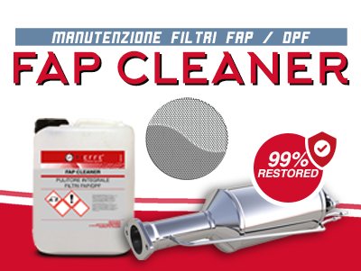 FAP CLEANER – Pulizia filtri FAP