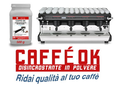 CAFFÈ-OK – Disincrostante in polvere