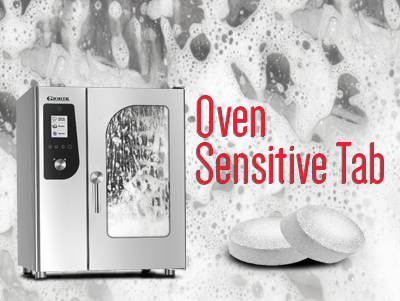 OVEN SENSITIVE TAB – Pastiglie detergenti per la pulizia del forno