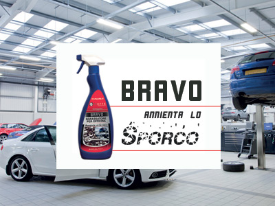 BRAVO Sgrassatore per officina