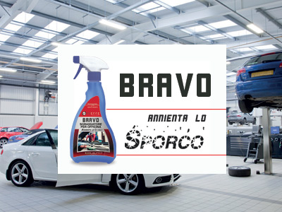 BRAVO Sgrassatore per officina