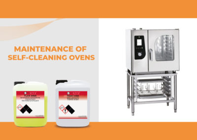 MAINTENANCE OF SELF-CLEANING OVENS