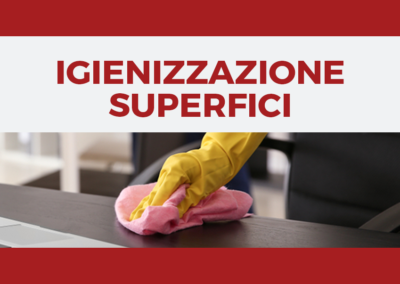 Igienizzazione Superfici