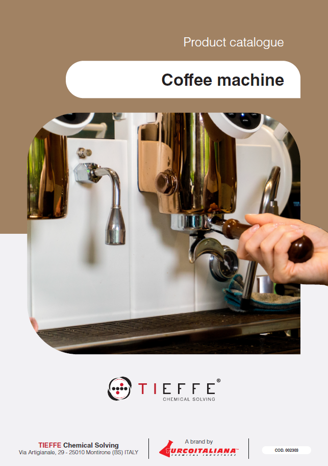 download brochure, Coffee machine